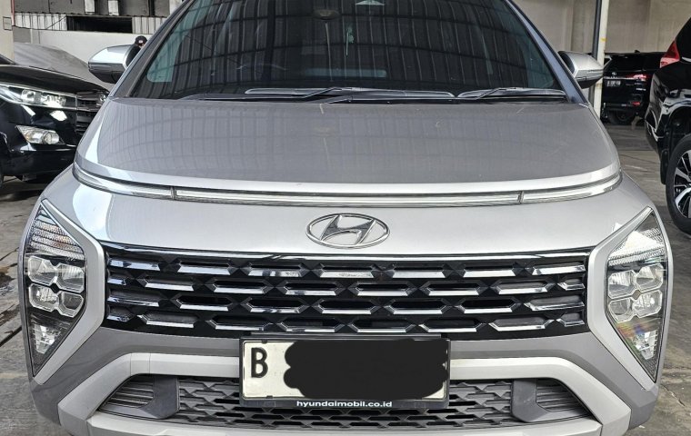 Hyundai Stargazer Prime A/T ( Matic ) 2023 Silver Km 15rban Mulus Siap Pakai Good Condition
