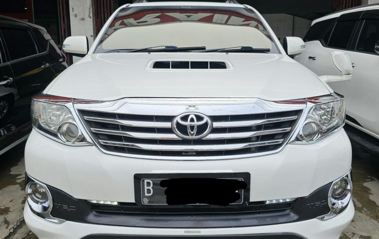 Toyota Fortuner G VNT  2.5 diesel AT ( Matic ) 2014 Putih Km 111rban plat bekasi