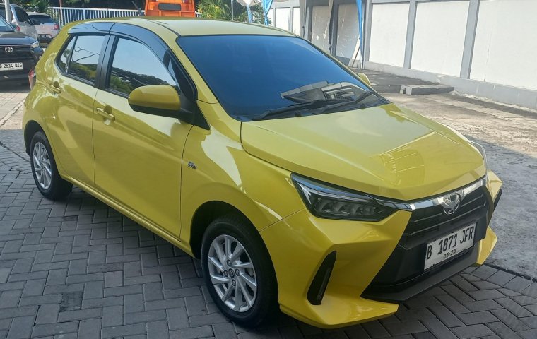 JUAL Toyota Agya 1.2 G MT 2023 Kuning