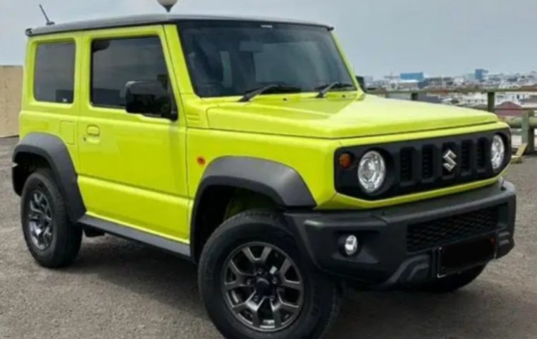 Suzuki Jimny 1.5 (JB74) 4WD AT Two Tone Yellow Black Jok Kulit Km 11rb Record ATPM Body Interior Ori