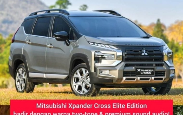 JUAL Mitsubishi Xpander Cross Elite Edition CVT 2024 Abu-abu