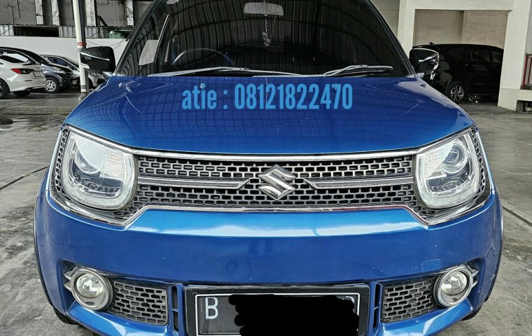 Suzuki Ignis GX MT ( Manual ) 2017 Biru Metalik Km 99rban depok