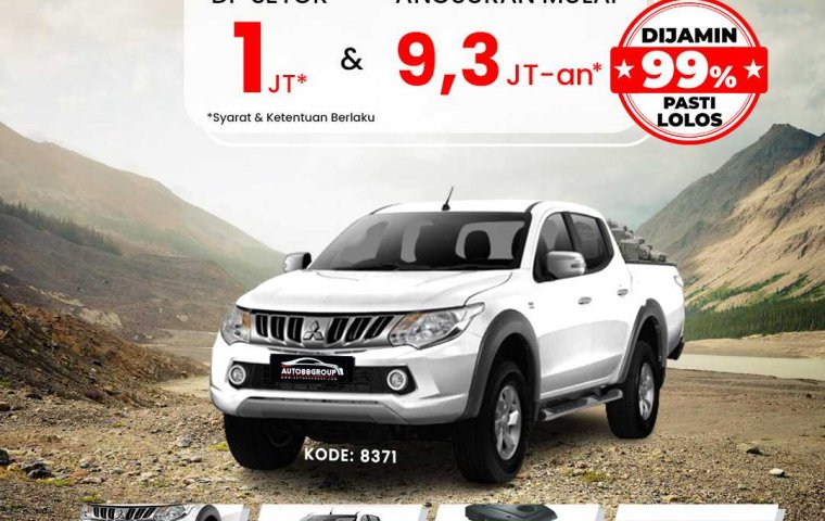 MITSUBISHI STRADA TRITON (WHITE DIAMOND)  TYPE GLS DOUBLE CABIN 2.5 M/T 4x4 (2019)
