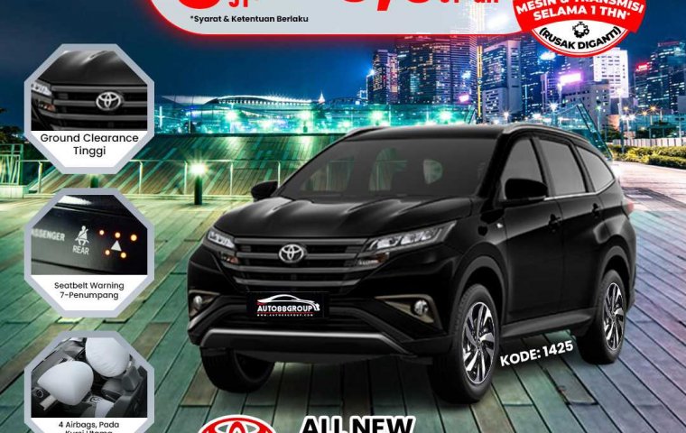 TOYOTA ALL NEW RUSH (BLACK MICA)  TYPE G 1.5 A/T (2021)