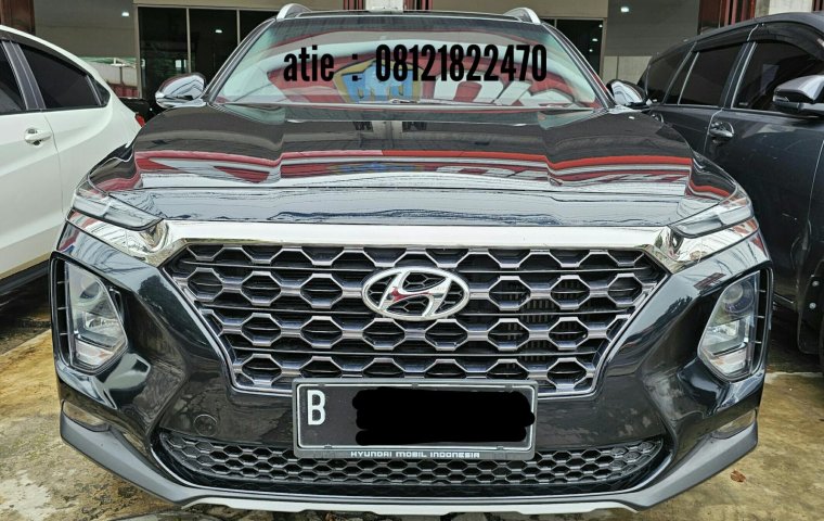 Hyundai Santa Fe Grand 2.2 Diesel AT ( Matic ) 2020 Hitam km 56rban  jakarta selatan