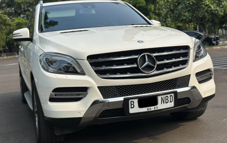 MERCEDES BENZ ML250 CDI AT PUTIH 2015 SIAP PAKAI