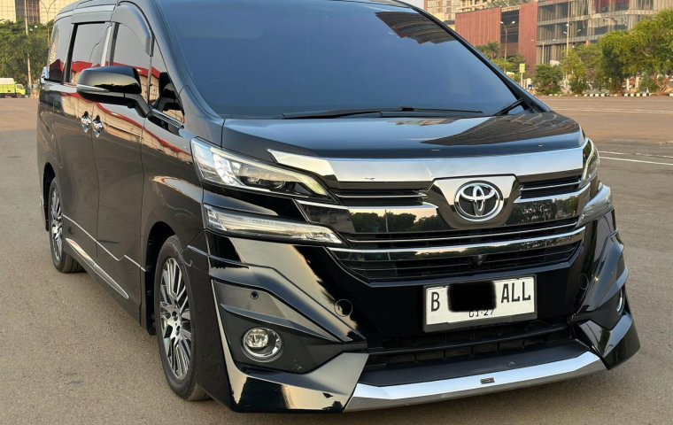 TOYOTA VELLFIRE G LIMITED AT HITAM 2016 KM RENDAH UNIT SIAP PAKAI