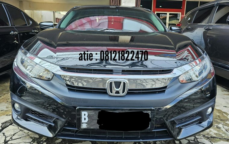 Honda Civic ES Turbo 1.5 AT ( Matic ) 2016 Hitam Km 41rban  bekasi