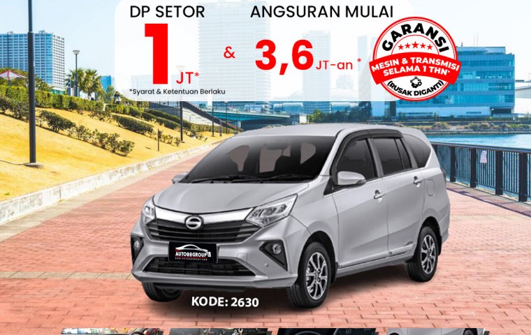 DAIHATSU SIGRA (GLITTERING SILVER METALLIC)  TYPE R DELUXE FACELIFT 1.2 M/T (2020)