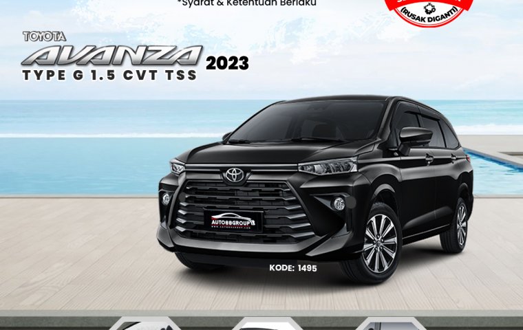 TOYOTA ALL NEW AVANZA (BLACK METALLIC)  TYPE G TSS 1.5 CVT (2023)