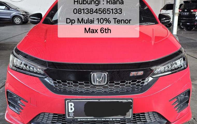 Honda City RS A/T ( Matic ) 2021/ 2022 Merah Km 29rban Mulus Siap Pakai Good Condition