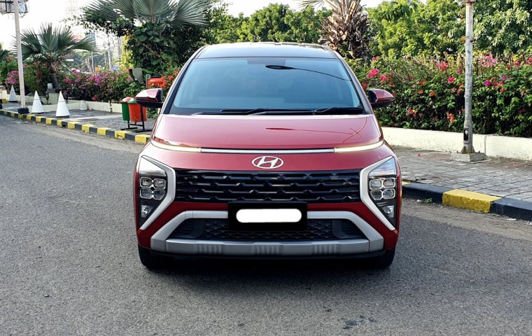 Hyundai STARGAZER prime 2022 merah km26rban pajak panjang cash kredit proses bisa dibantu