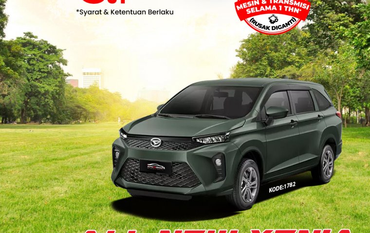 DAIHATSU ALL NEW XENIA (GREENISH GUN METAL)  TYPE R 1.3 CVT (2021)