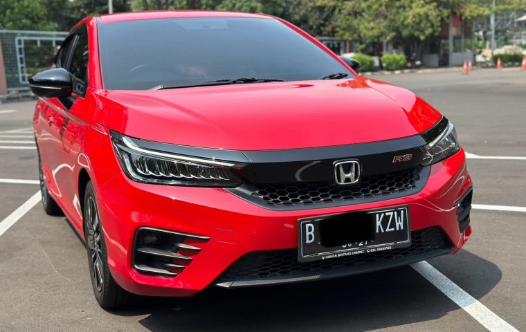 HONDA CITY HATCHBACK RS MANUAL MERAH 2021 SIAP PAKAI LIKE NEW KM LOW