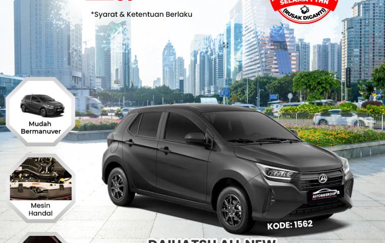 DAIHATSU ALL NEW AYLA (DARK GREY METALLIC)  TYPE X 1.2 CVT (2023)