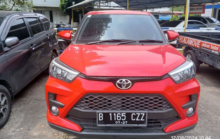 Promo Toyota Raize 1.0T G CVT 2022 Merah *code65CZZ