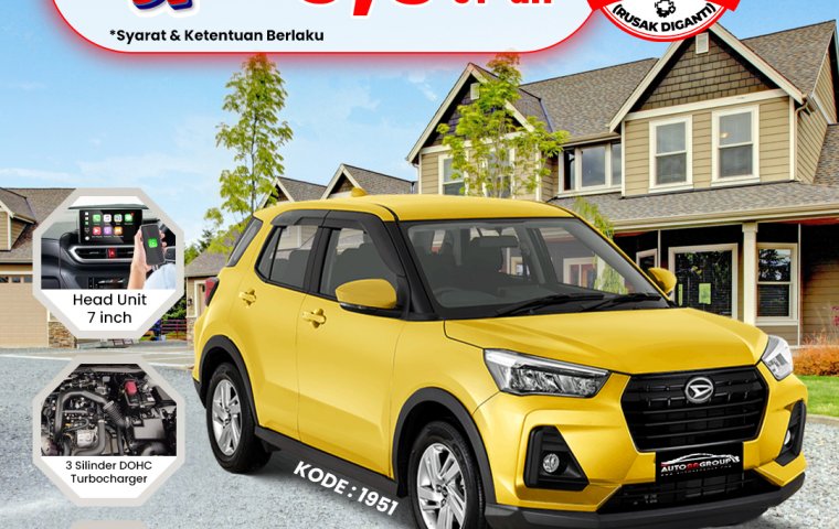 DAIHATSU ROCKY (YELLOW METALLIC)  TYPE X 1.2 A/T (2022)