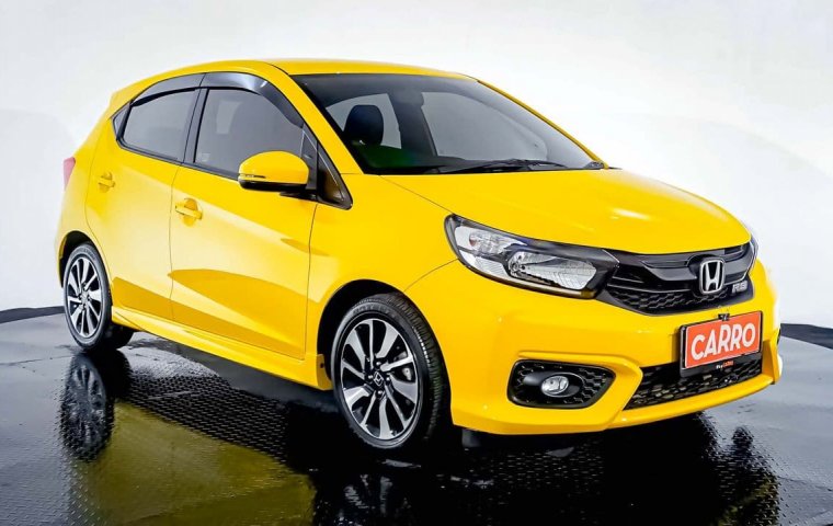 JUAL Honda Brio RS CVT 2021 Kuning