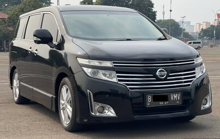 TERMURAH NISSAN ELGRAND HWS AT HITAM 2013 SIAP PAKAI