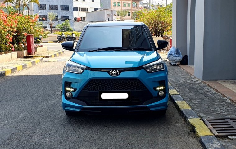 Toyota Raize 1.0T GR Sport CVT (Two Tone) 2021 biru matic pajak panjang cash kredit proses bisa