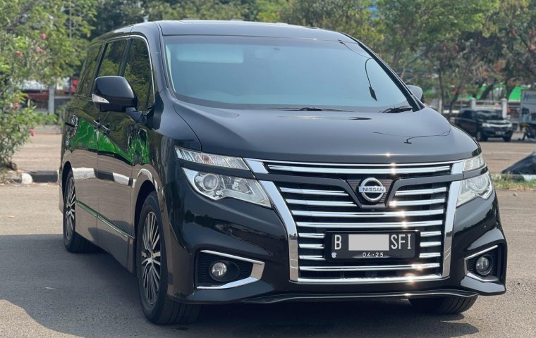 NISSAN ELGRAND HWS 2.5 AT HITAM 2014 SIAP PAKAI