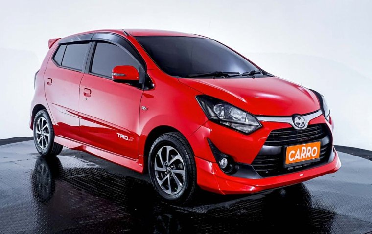 JUAL Toyota Agya 1.2 G TRD AT 2017 Merah