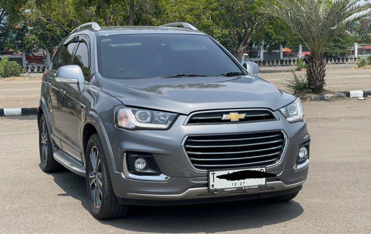 CHEVROLET CAPTIVA LTZ DIESEL AT GREY 2017 SIAP PAKAI