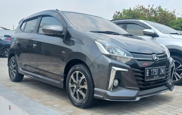 JUAL Daihatsu Ayla 1.2 R Deluxe AT 2020 Abu-abu