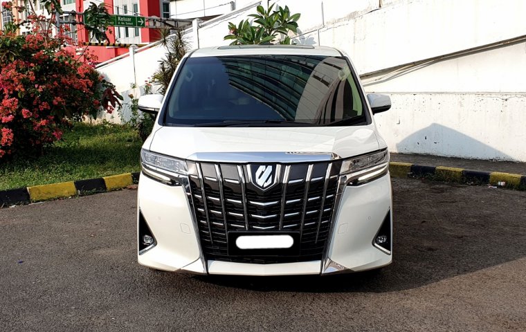 Toyota Alphard 2.5 G A/T 2019 putih km 34 ribuan pajak panjang cash kredit proses bisa dibantu