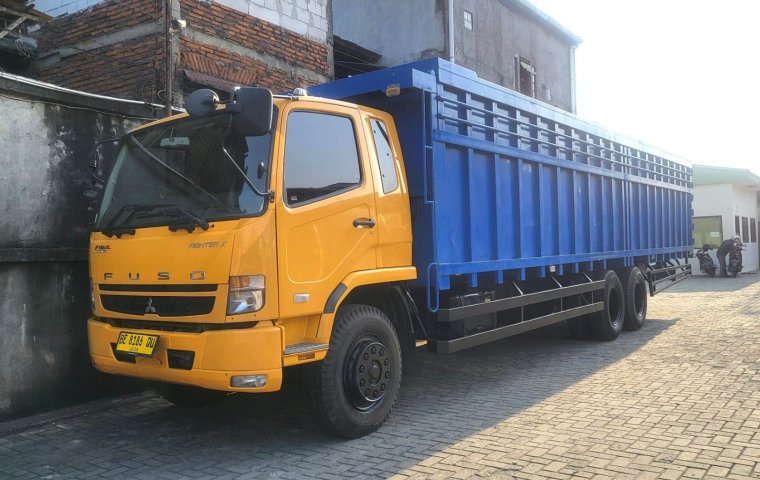 MURAH+banBARU Mitsubishi Fuso tronton 6x2 HD bak besi sentral 2023