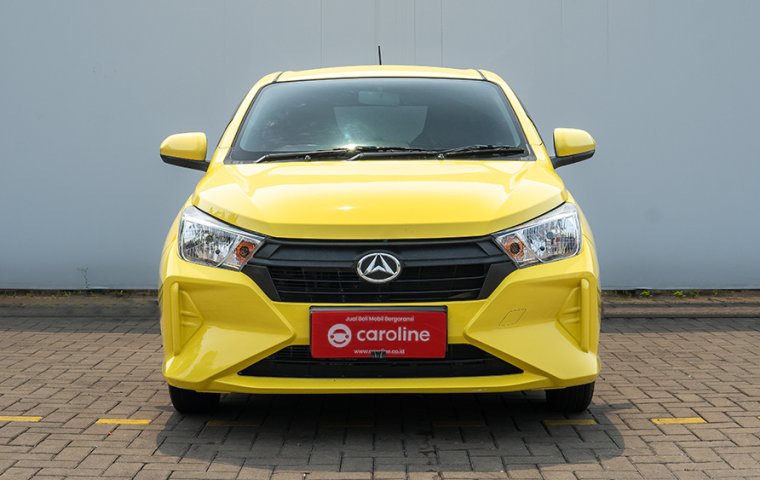 Daihatsu Ayla X 1.0 AT 2023 Kuning - TDP Rendah - Pajak Panjang