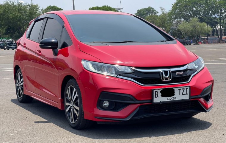 MOBIL LANGKA HONDA JAZZ RS AT MERAH 2018 HARGA TERJANGKAU