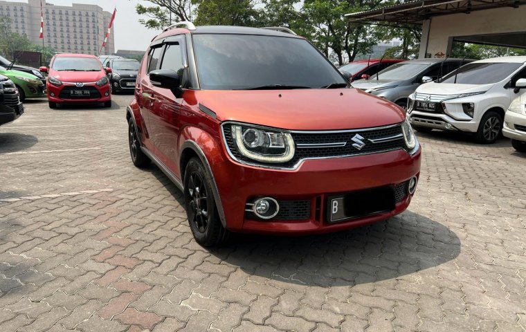 Suzuki Ignis GX AGS 2017 AT Merah Murah Bagus Pajak Panjang