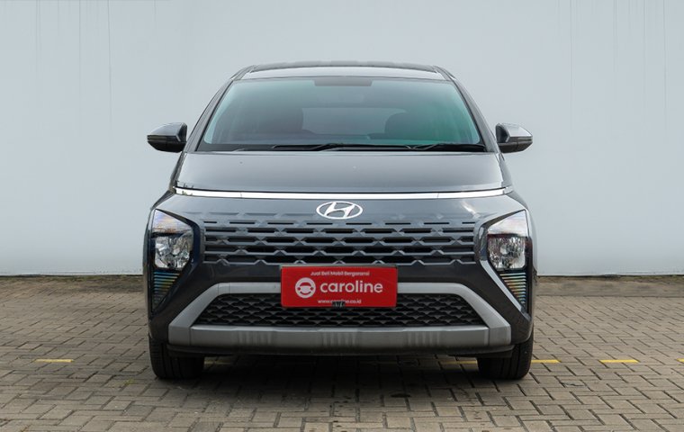 Hyundai	Stargazer Trend 1.5 AT 2023 Abu - Pajak Aman - Dokumen Lengkap