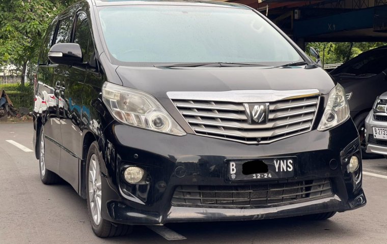 NEGO SAMPAI JADI ALPHARD X AT HITAM 2009 SIAP PAKAI