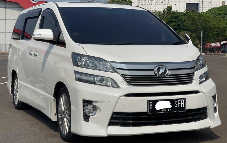 PROMO VELLFIRE ZG 2.4 2014 AT PUTIH UNIT SUDAH LULUS INSPEKSI