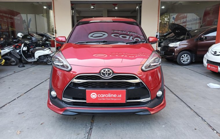 Toyota Sienta Q 1.5 AT 2019 Merah - Pajak Panjang - Dokumen Lengkap