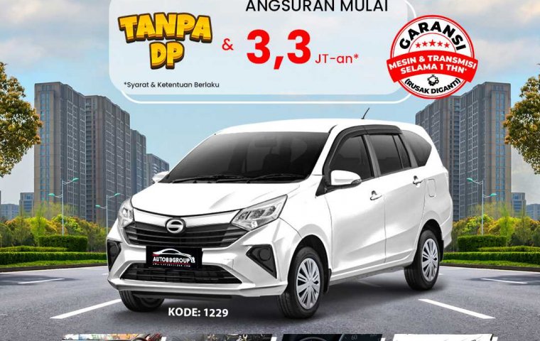 DAIHATSU SIGRA (ICY WHITE SOLID)  TYPE D MINOR CHANGE 1.0 M/T (2023)