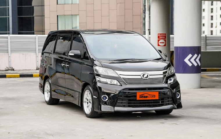 Toyota Vellfire ZG 2.4 AT Audioless 2012 Hitam