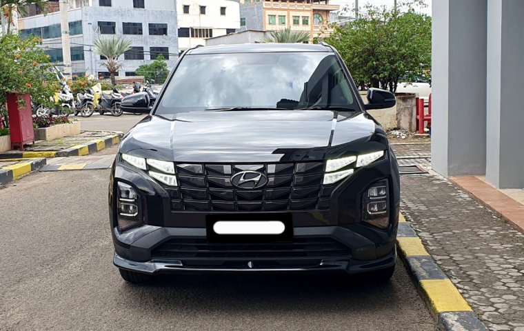 Hyundai Creta 2023 trend blackedition km antik 9 ribuan pajak panjang