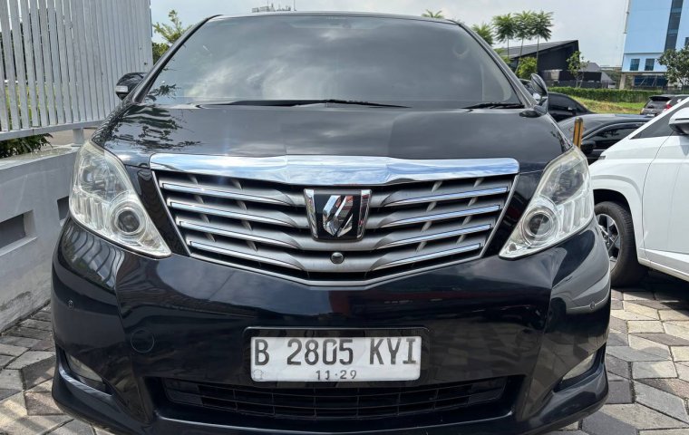 Toyota Alphard 2.4 Premium Sound Matic Tahun 2011 Kondisi Mulus Terawat Istimewa Seperti Baru