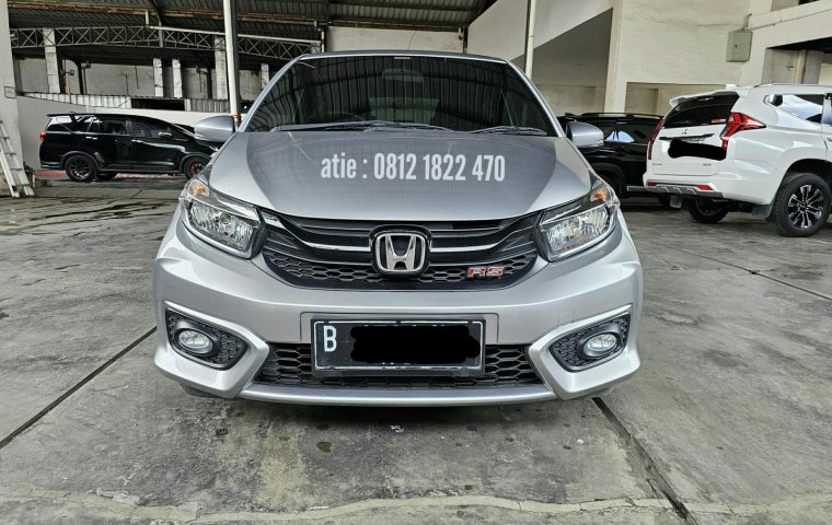 Honda Brio RS AT ( Matic ) 2020 Abu² Muda Km Low 22rban Mulus siap pakai