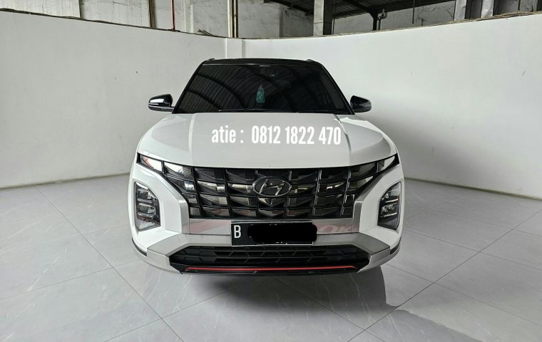 Hyundai Creta Prime AT ( Matic ) 2022 Putih Km 50rban plat ganjil bekasi