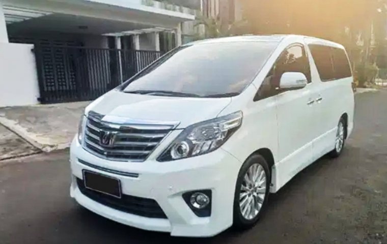 2013 Toyota Alphard SC Premium Sound18 Speaker Record ATPM Km 72 rb Pilot Seat Camera 360 Otr KREDIT