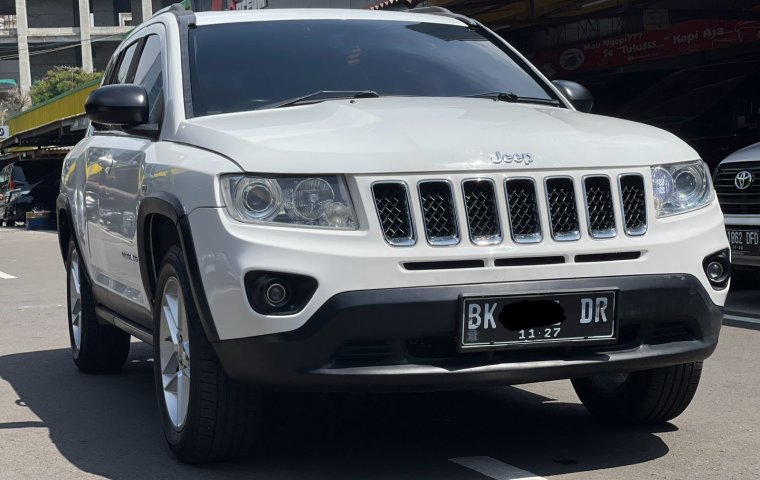 JEEP COMPASS 2.4 AT PUTIH 2013 SIAP PAKAI TERMURAH