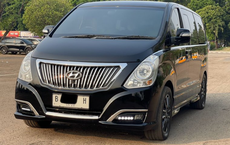 H1 ROYALE BENSIN 2018 AT HITAM DIJUAL CEPAT TERMURAH