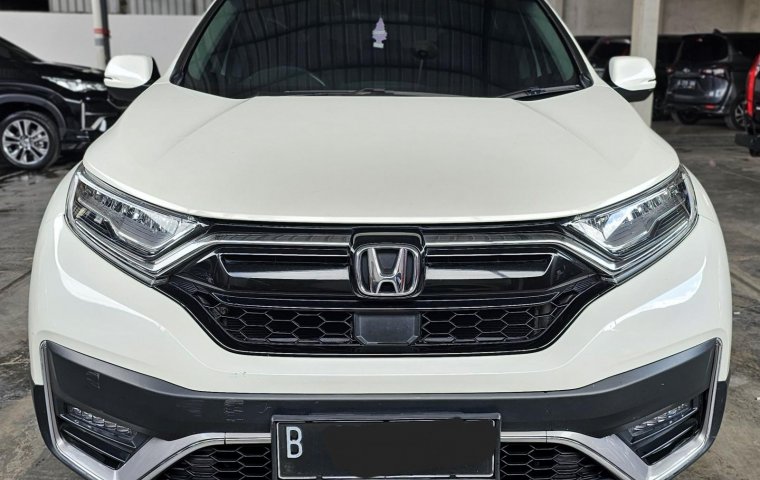 Honda CRV Turbo Prestige Sensing A/T ( Matic ) 2021 Putih Km Cuma 28rban Mulus Siap Pakai