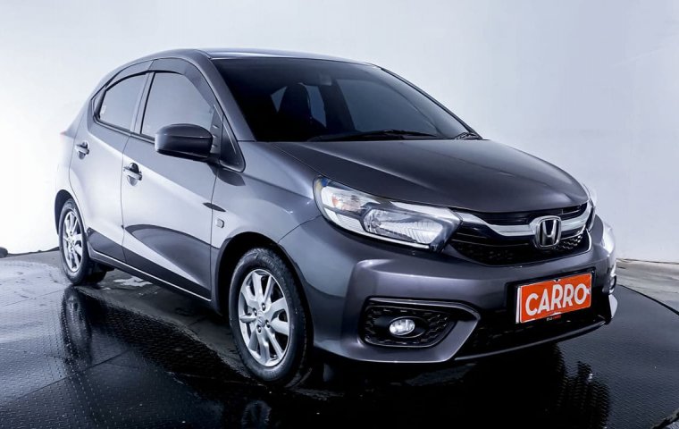 JUAL Honda Brio Satya E CVT 2019 Abu-abu
