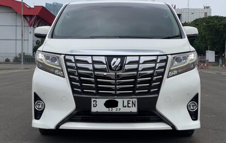 ALPHARD G ATPM AT PUTIH 2017 DIJUAL CEPAT TERMURAH