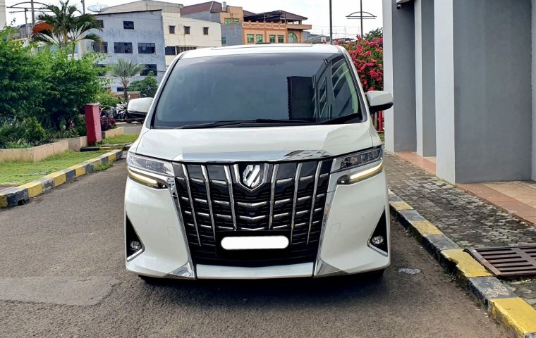 Toyota Alphard 2.5 G A/T 2019 putih km 13 ribuan antik